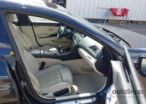 2013 BMW 650I Gran Coupe z USA, uszkodzony, nr VIN WBA6B2C57DDG66990